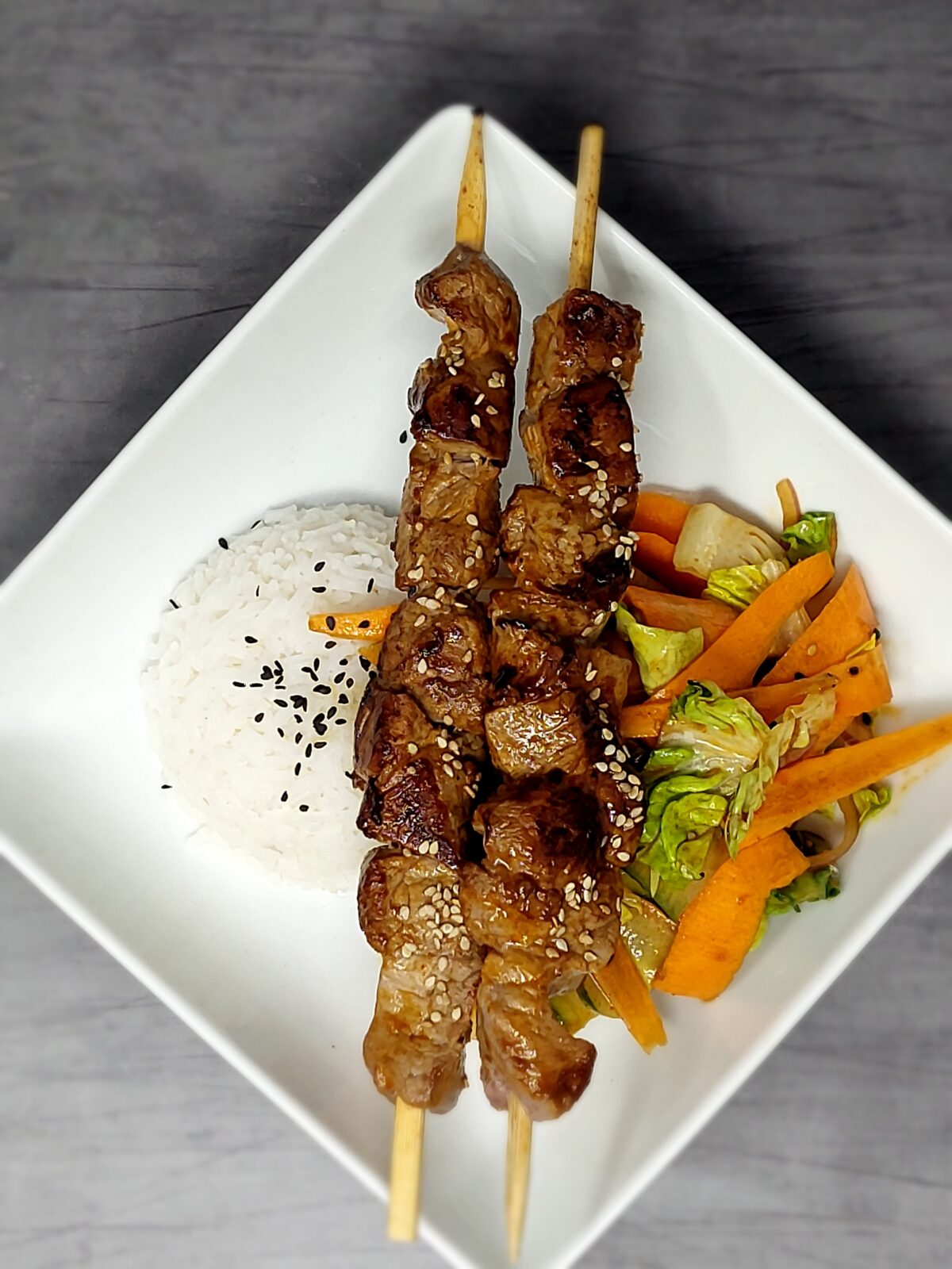 Korean Beef Skewers - Sykes House Farm